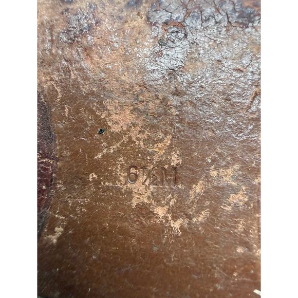 Tory Burch Alaina Ankle Boots Brown Suede Casual Fall Booties Classic Size 6 1/2 - Picture 8 of 9